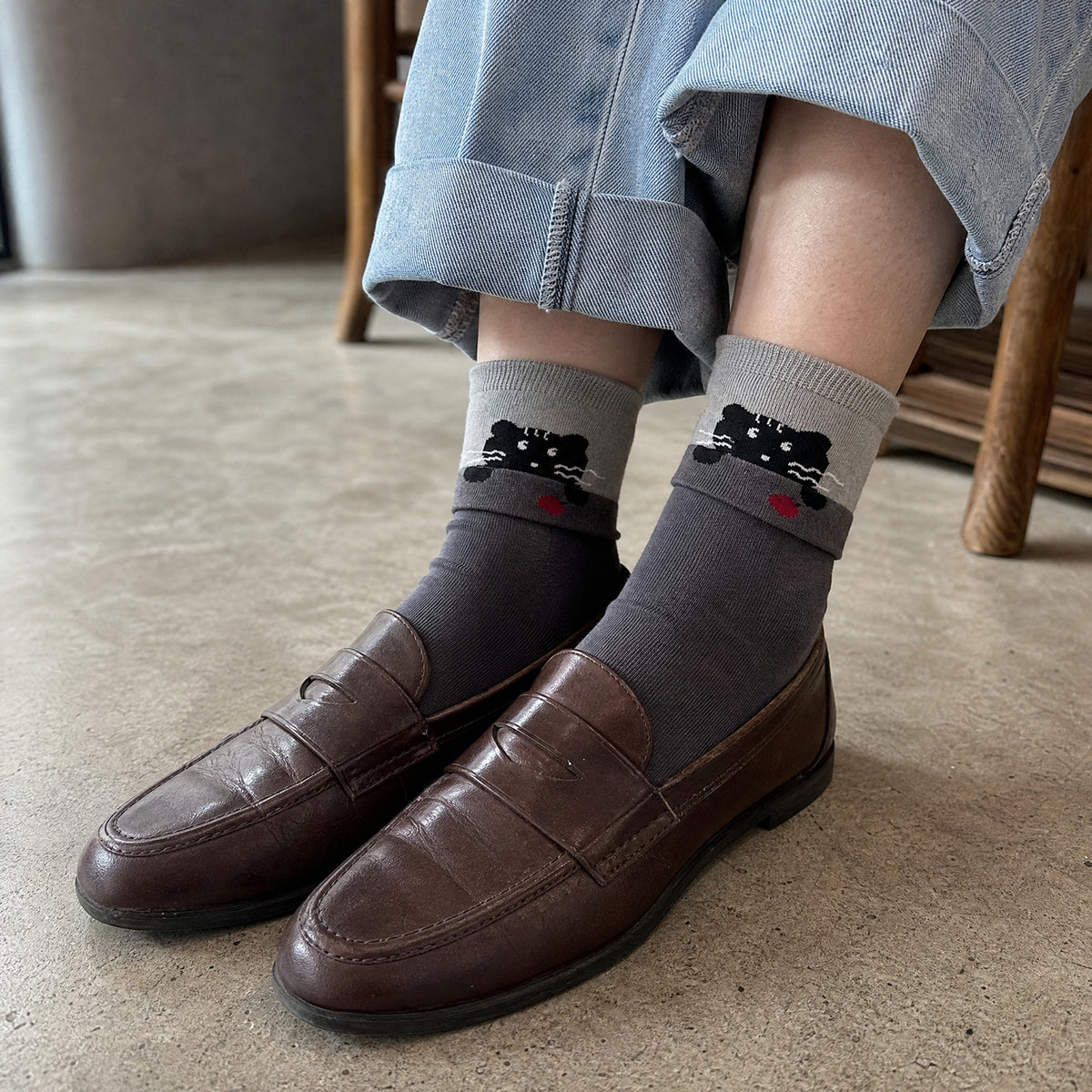 MeowMates™ Funny Cat Crew Socks