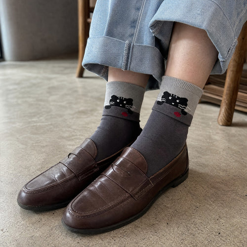 MeowMates™ Funny Cat Crew Socks