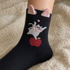 MeowMates™ Funny Cat Crew Socks