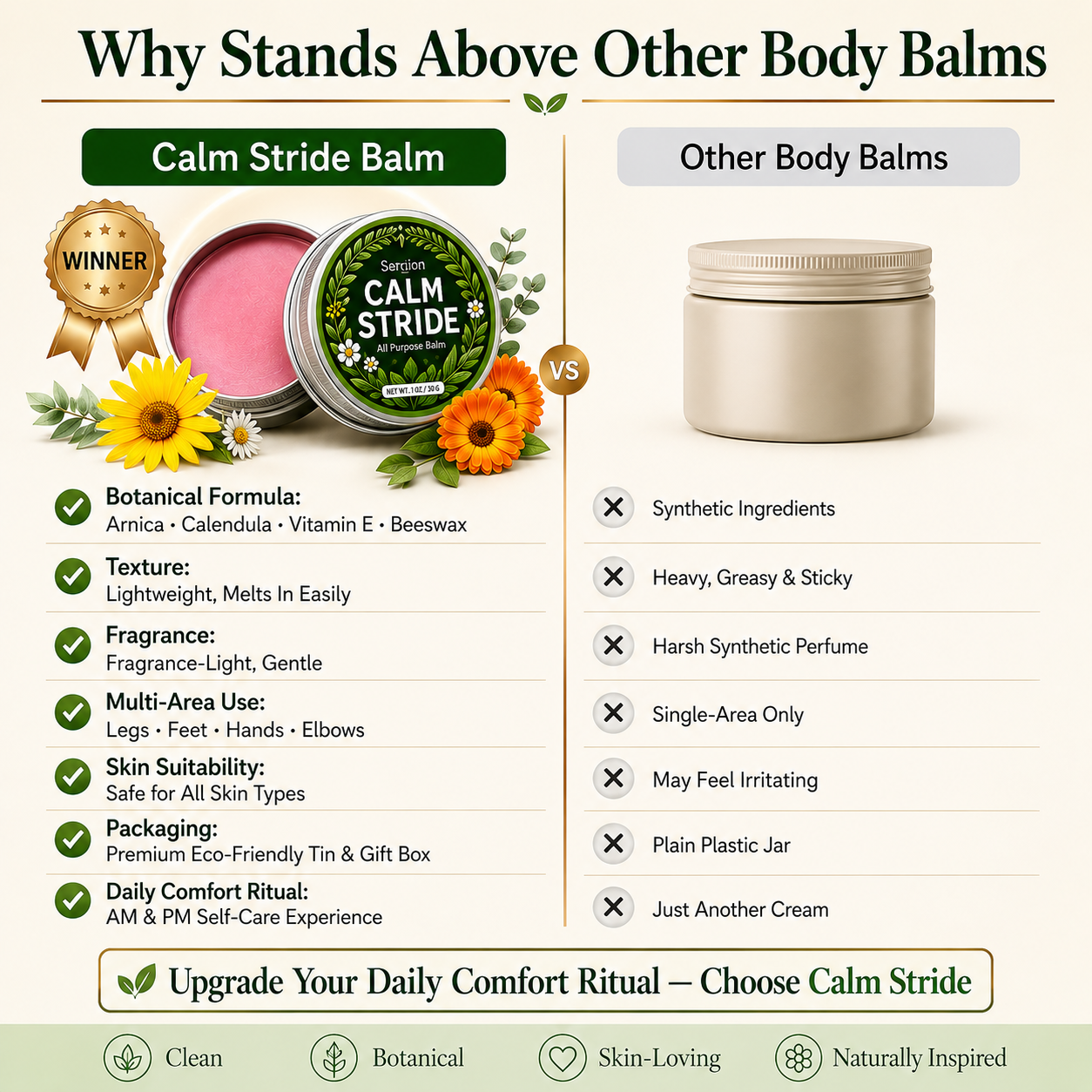 Calm Stride - Soothing Balm