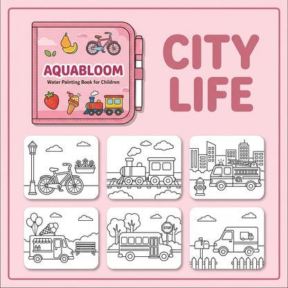 AquaBloom™ Mess Free Colouring Book