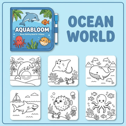 AquaBloom™ Mess Free Colouring Book